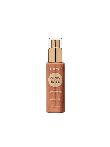 NL BEAUTY Glow Babe, Лосион За Тяло С Блестящи Частици Олио за тяло дамски 100ml