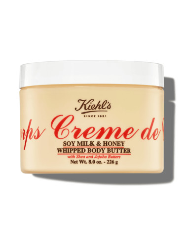 KIEHL'S Creme De Corps Soy Milk & Honey Whipped Body Butter Крем за тяло унисекс 225ml