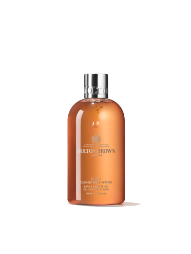 MOLTON BROWN Sunlit Clementine & Vetiver Bath & Shower Gel Душ гел унисекс 300ml