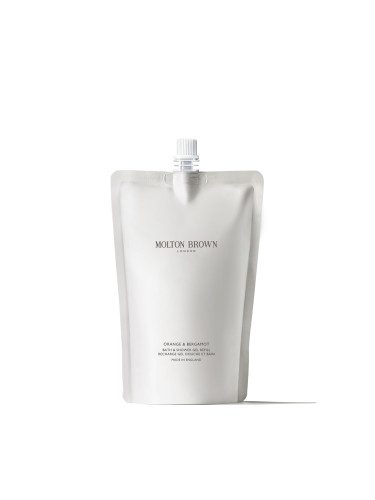 MOLTON BROWN Orange & Bergamot Bath & Shower Gel Refill Душ гел унисекс 400ml