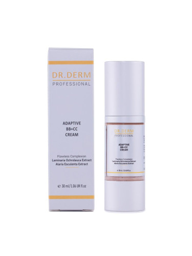 DR. DERM PROFESSIONAL Adaptive BB+CC Cream With SPF50 Оцветен крем дамски 30ml
