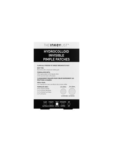 THE INKEY LIST Hydrocolloid Pimple Patches Специална грижа дамски  