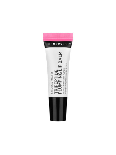 THE INKEY LIST Tripeptide Plumping Lip Balm Pink Tint Балсам за устни дамски 15ml