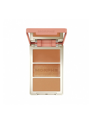 MORPHE Blush Cheek Thrills Multi-Finish Face Trio Палитра   