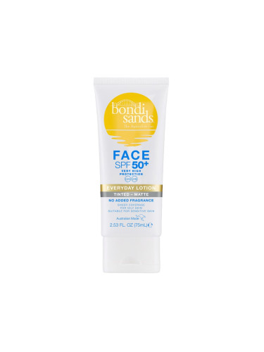 BONDI SANDS Spf 50+ Everyday Mattifying Tinted Face Lotion Лосион за лице унисекс 75ml