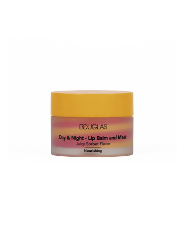 DOUGLAS Make-Up Day & Night Lip Balm And Mask Juicy Sorbet Балсам за устни  10ml