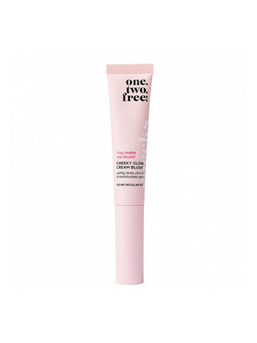 ONE.TWO.FREE! Cheeky Cream Blush 03 - REAL RED 14 ml Руж кремообразен  14ml