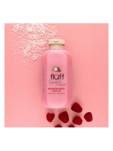 Подхранващ душ гел с аромат на кокос и малина FLUFF Nourishing Shower Gel