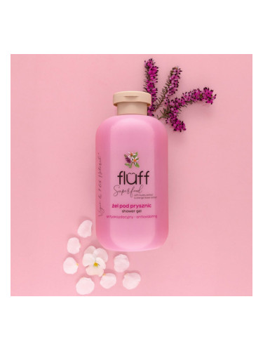 Антиоксидантен душ гел с аромат на кудзу и портокалов цвят FLUFF Antioxidating Shower Gel