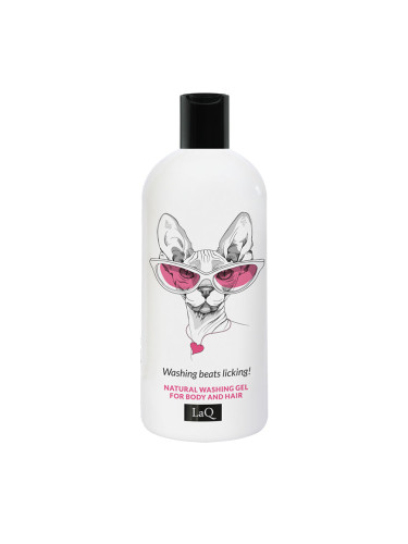 Душ гел за коса и тяло LaQ Music Purifies Kitten