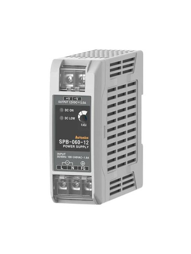Импулсно захранване за DIN шина, SPB-060-12, 12VDC, 5A, 60W, AUTONICS