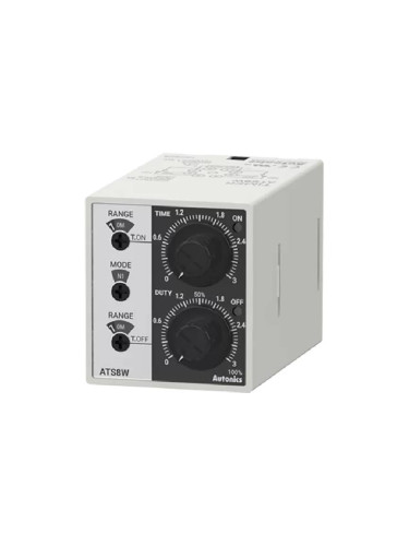 Реле за време, многофункционално, аналогово, 0.3s~30h, 220VAC/3A, 2NO+2NC