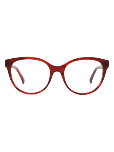 MaxMara MM 5102 068 17 52 - диоптрични очила, кръгла, дамски, червени