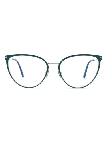 Tom Ford FT5840-B 087 56 - диоптрични очила, cat eye, дамски, зелени