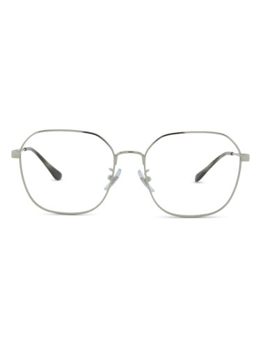Ray-Ban 0RX6490D 2501 56 - диоптрични очила, квадратна, unisex, сребърни