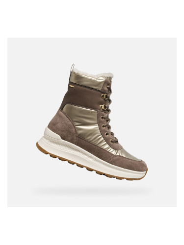 Geox Spherica X2 Brown Women's Ankle Boots - Ladies