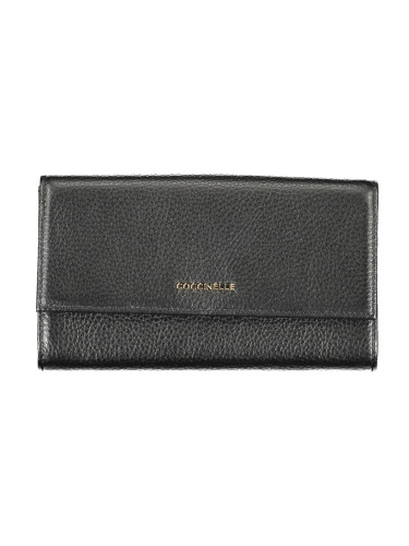 Дамски портфейл Coccinelle черен