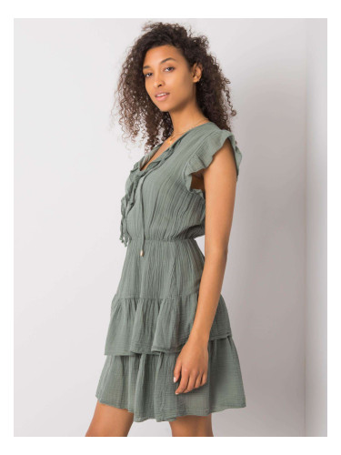 Dress-TW-SK-BI-26594.36P-khaki