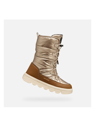 Gold Girls' Winter Boots Geox Willaboom A - Girls