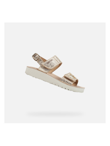 Gold Girls' Sandals Geox Costarei - Girls