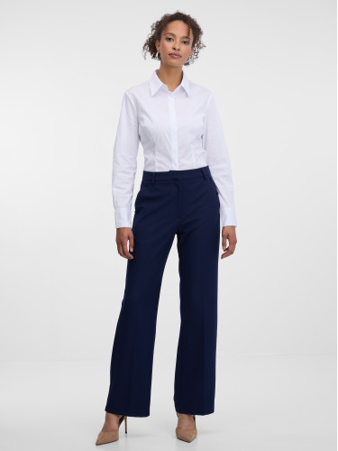 Dark blue women's trousers ORSAY - Women's