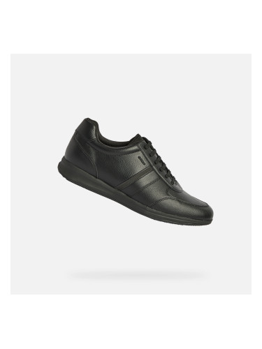 Black men's sneakers Geox Avery - Men's