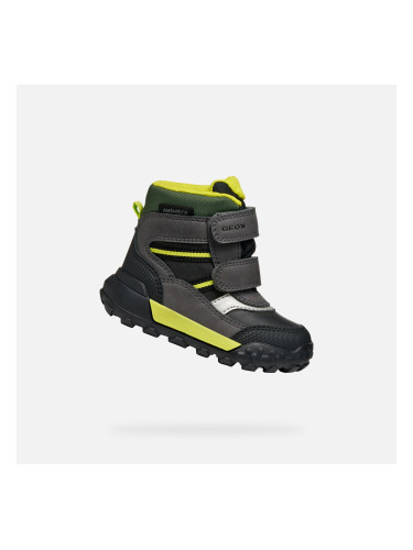 Boys First Steps Geox Trekkyup ABX Black - Boys