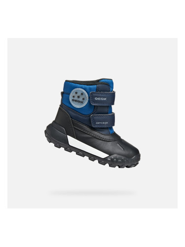 Boys First Steps Geox Trekkyup ABX Dark Blue - Boys