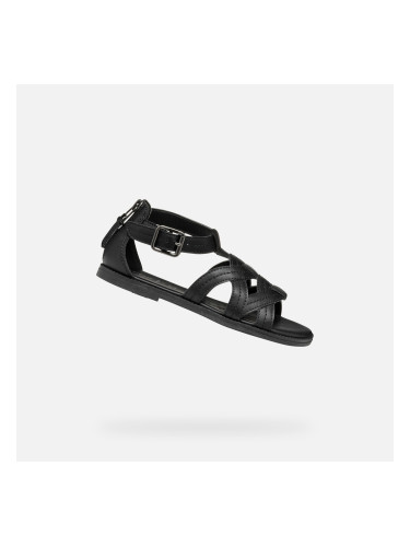Black Girls' Sandals Geox Karly - Girls