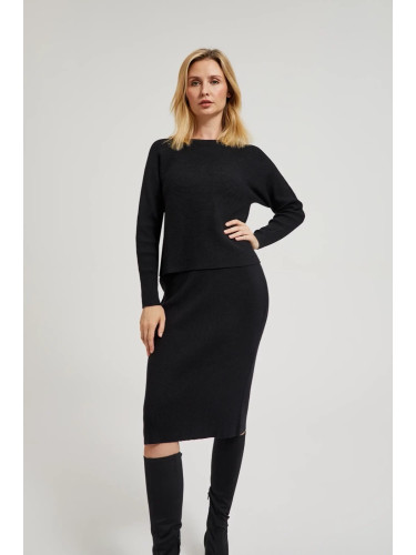 Черна дамска рокля Marisse