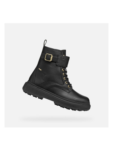 Black women's ankle boots Geox Lamidie + Grip ABX - Women's