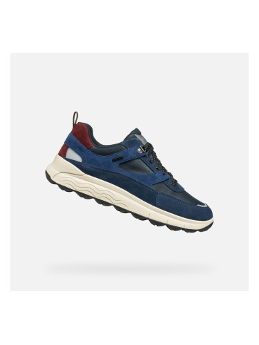 Blue Men's Geox Spherica 4X4 B ABX Sneakers - Men's