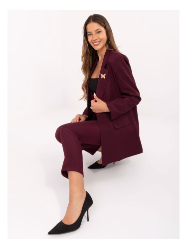 Blazer-IT-MA-FL8315.85-burgundy