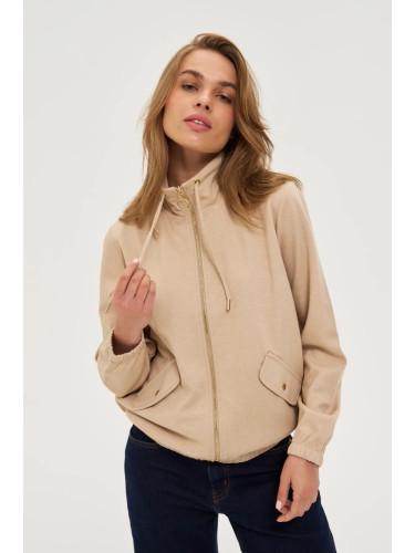 Marisse WOMEN'S SWEATSHIRT Z-BL-4811 BEIGE