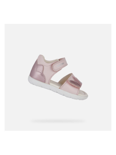 Light Pink Girls' Sandals Geox Alul - Girls