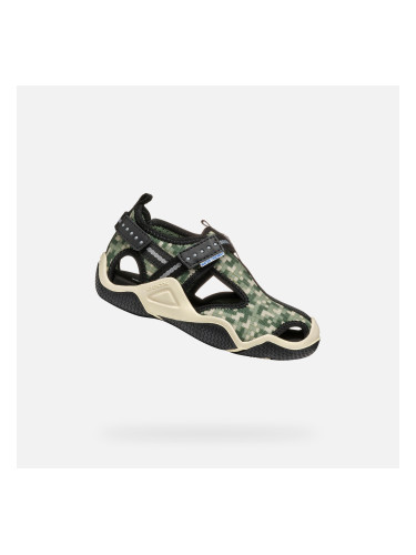 Geox Wader Olive Boys' Sandals - Boys