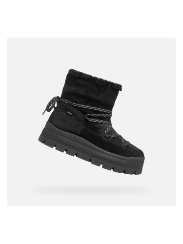 Geox Spherica EC7.1 A Black Women's Ankle Boots - Ladies