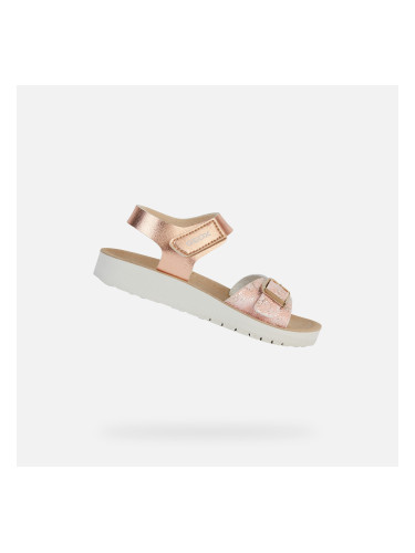 Pink Girls Sandals Geox Costarei - Girls