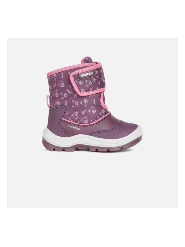 Pink Girls' Ankle Boots Geox Flanfil ABX - Girls
