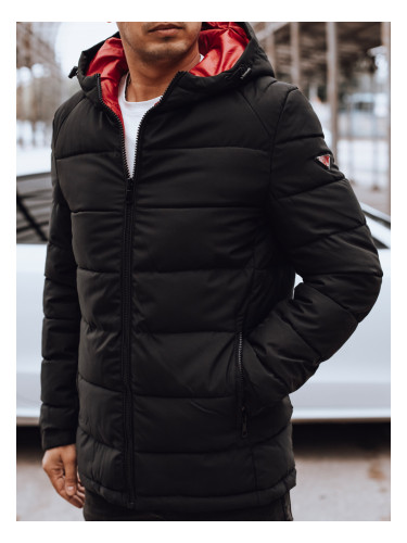 Мъжко зимно яке с качулка