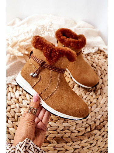 BIG STAR SHOES Детски обувки за сняг с косъм Big Star