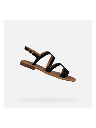 Black women's sandals Geox Sozy S - Women's