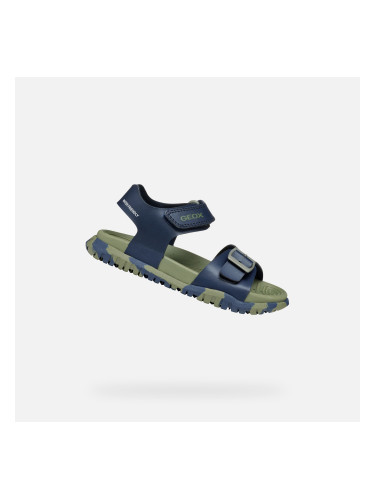 Blue boys' sandals Geox Fusbetto - Boys