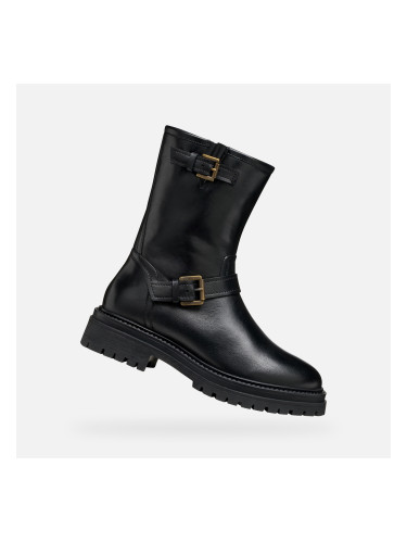 Black women's ankle boots Geox Iridea - Women's