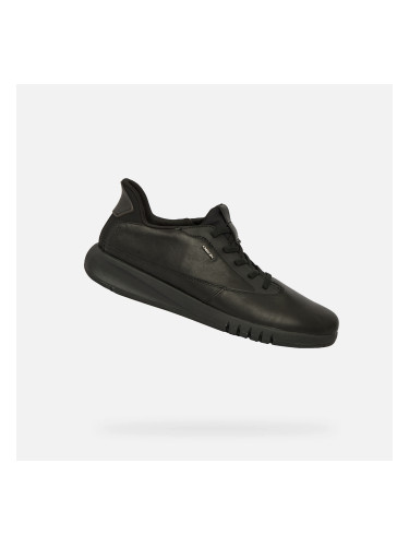 Black men's sneakers Geox Aerantis Plus Fast in - Men's