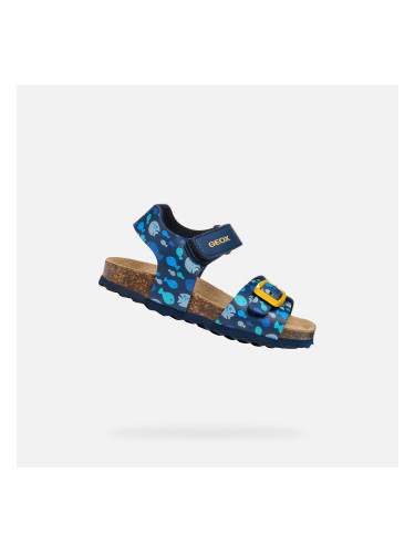 Dark blue boys' sandals Geox Chalki - Boys