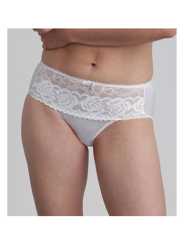 PLAYTEX RCS FLOWER ELEGANCE MIDI BRIEF - Women's Lace Panties - White