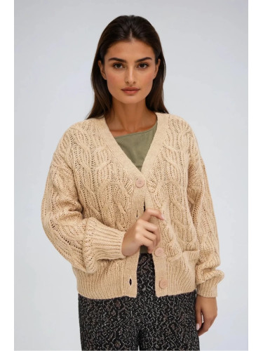 Marisse WOMEN'S SWEATER Z-SW-4808 BEIGE MEL