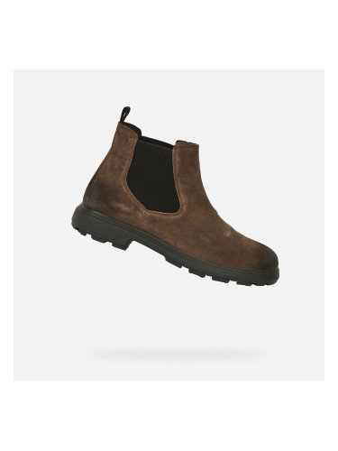 Geox Meiern Men's Brown Ankle Boots - Mens