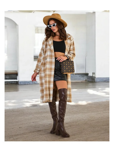 Resti Women's checkered coat